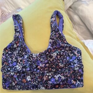Lululemon Athletica Purple Blue Sports Bra